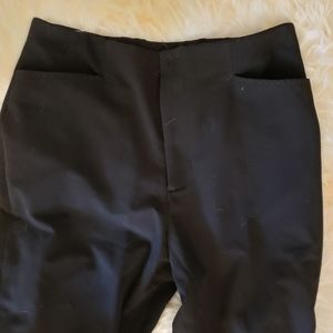 Dream Jean look 5lbs slimmer! High waist women's black slacks size 6